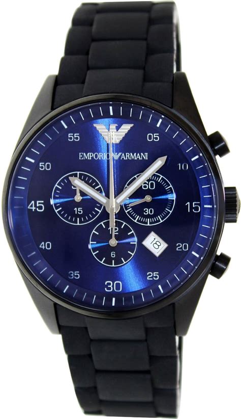 armani chronograph dial watch.